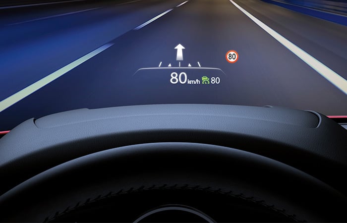 Colour Active Driving Display
