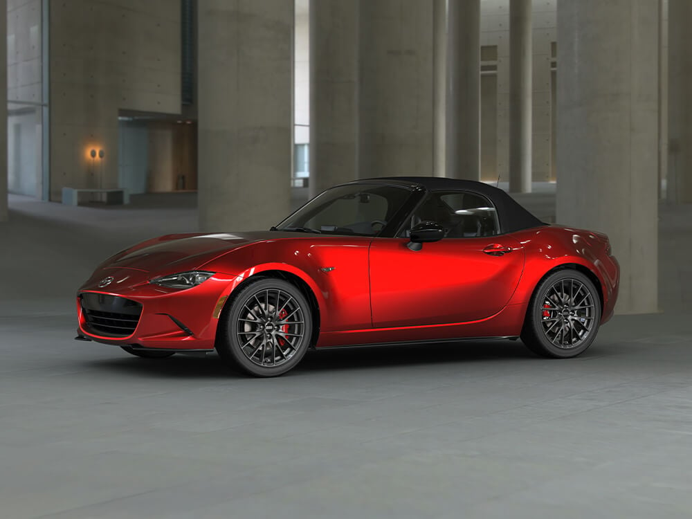 Mazda MX-5 ST GS-P Sport Package with Soul Red Crystal finish