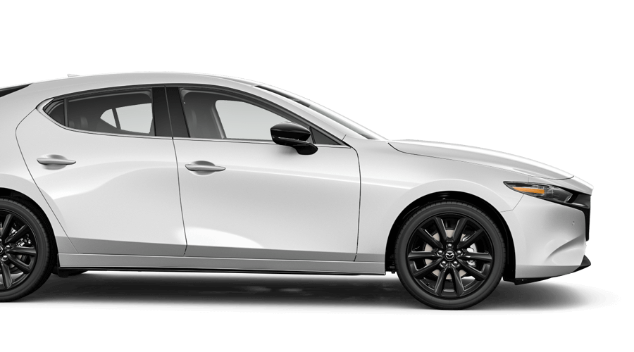 Mazda3 Sport de profil côté passager