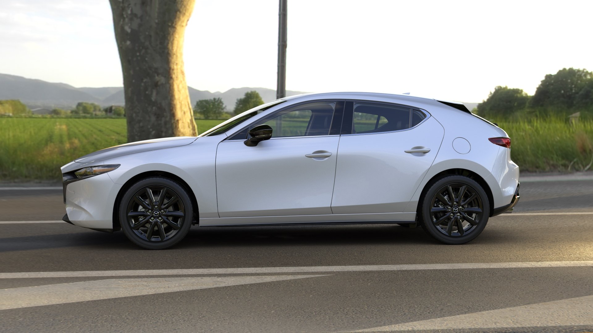 2024 Mazda3 Sport AWD Compact Hatchback Mazda Canada