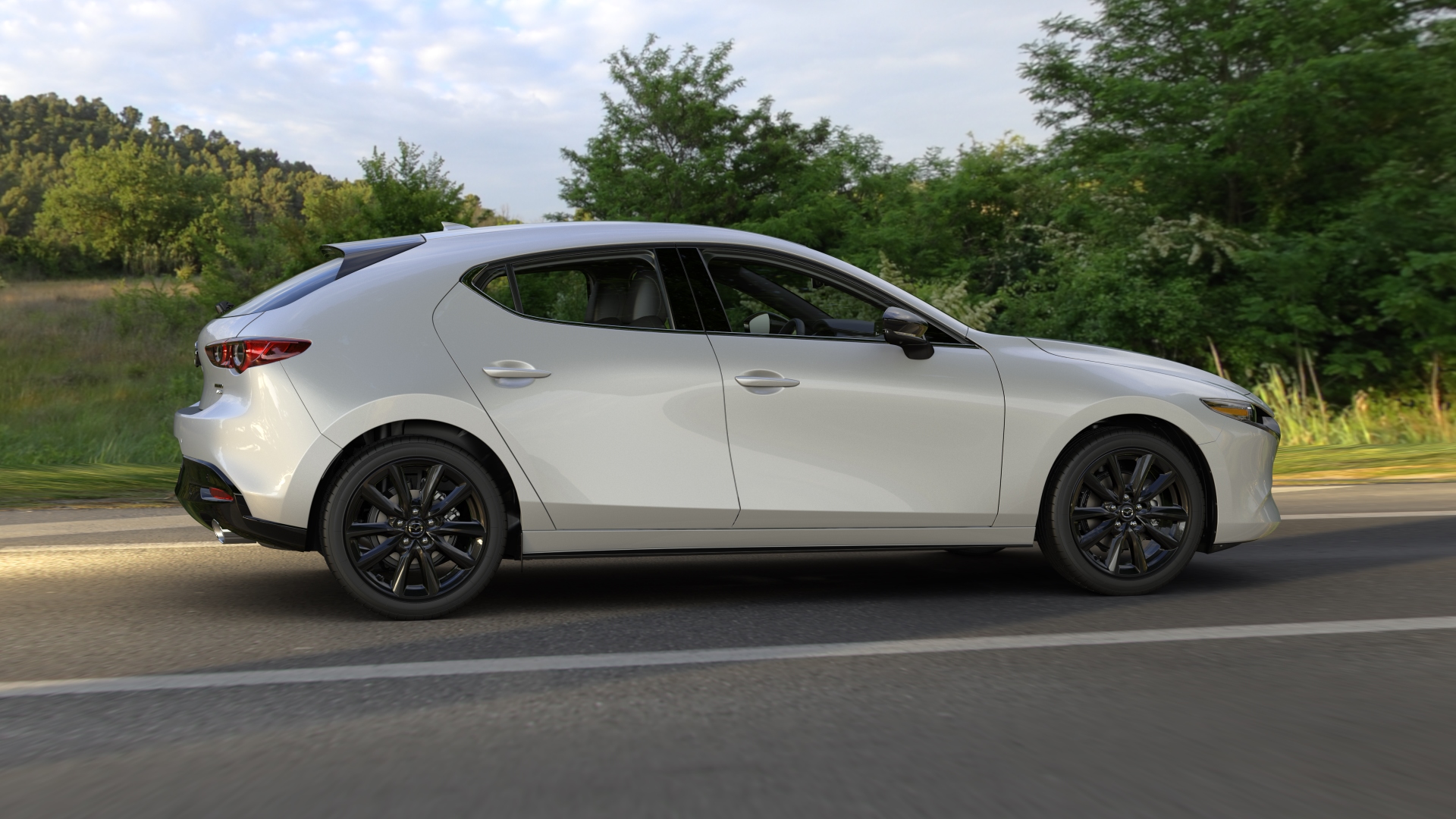 2024 Mazda3 Sport AWD Compact Hatchback Mazda Canada