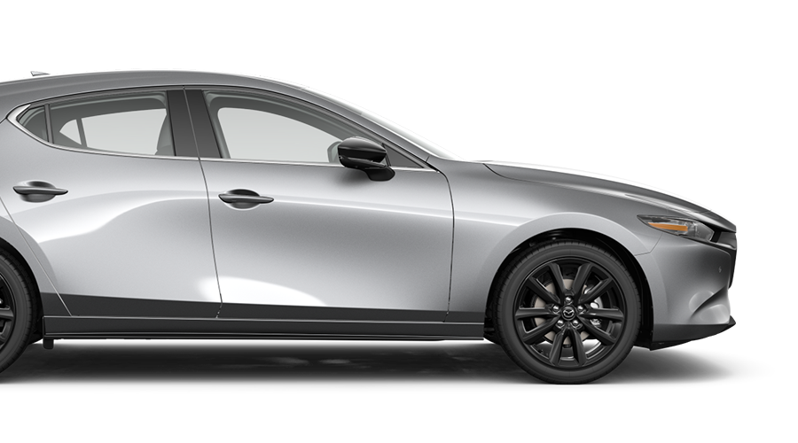 Mazda3 Sport de profil côté passager